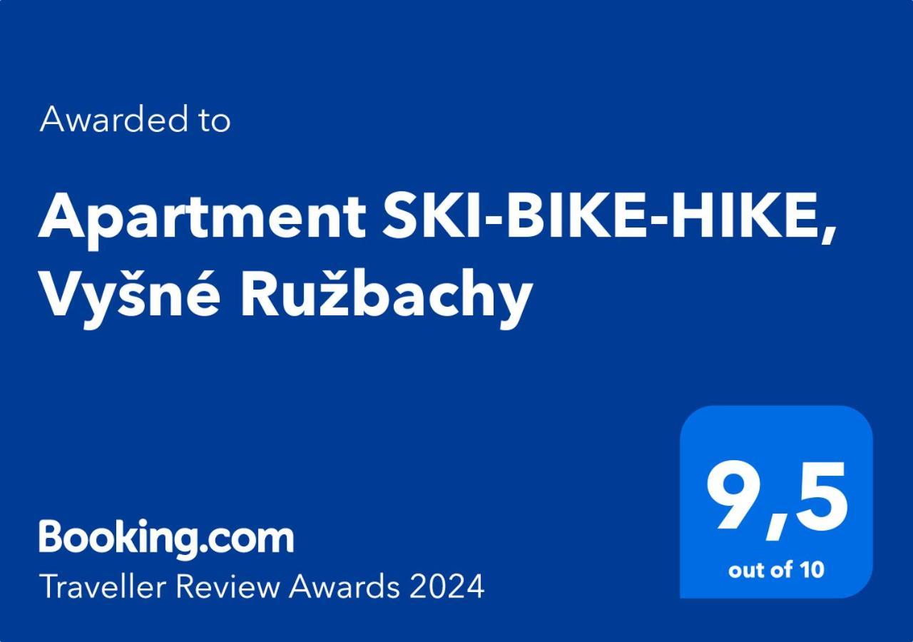 Apartment Ski-Bike-Hike, Vyšné Ružbachy Esterno foto
